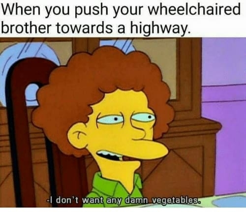 I fuck vegetables - meme
