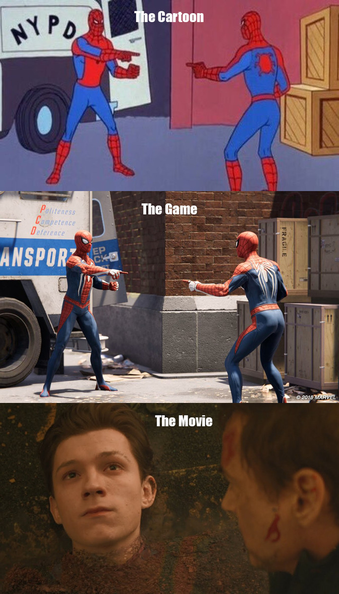 Spiderman.. Spiderman.. - meme