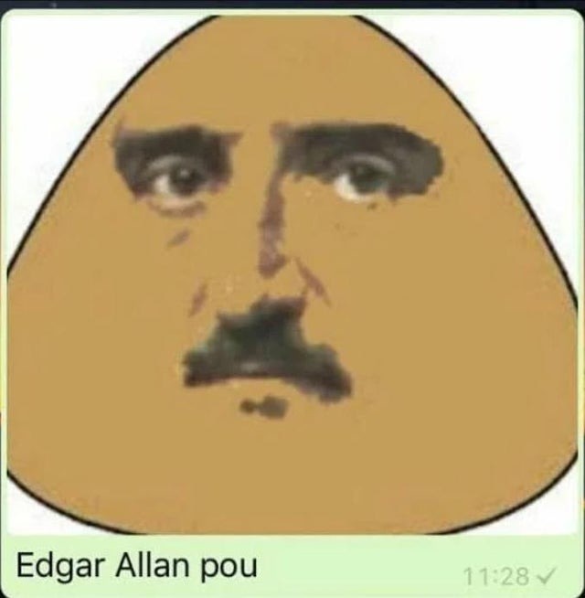 Edgar Allan Pou - meme