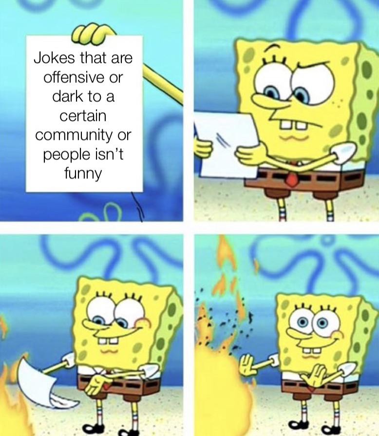 Dark humor opinion - meme