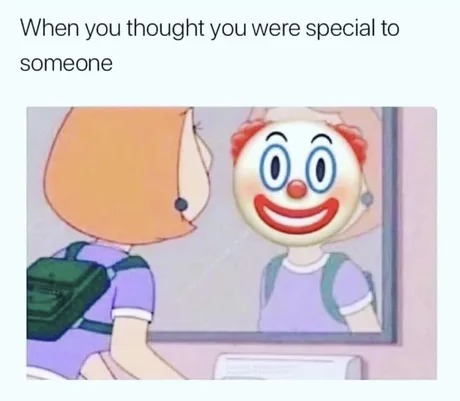 You were clowned - meme