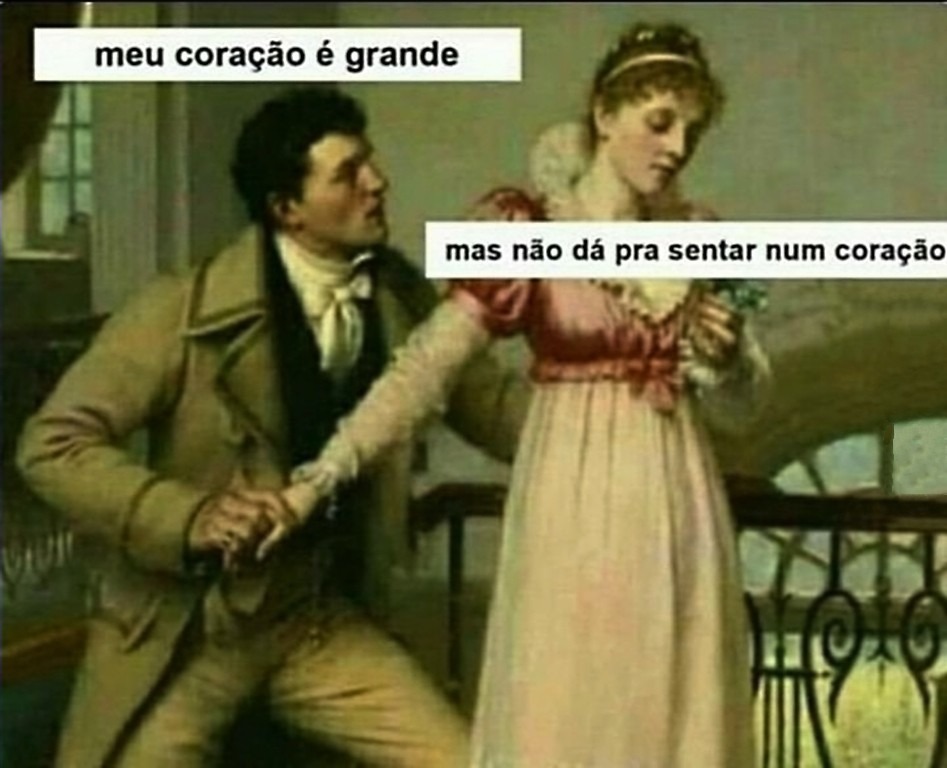 Só romance - meme