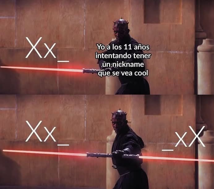 cómo hacer tu nombre de usuario molar mas si tienes 11 años - meme