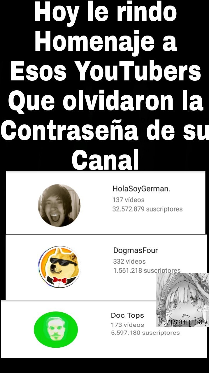 Imgenes De Meme Canal Historia