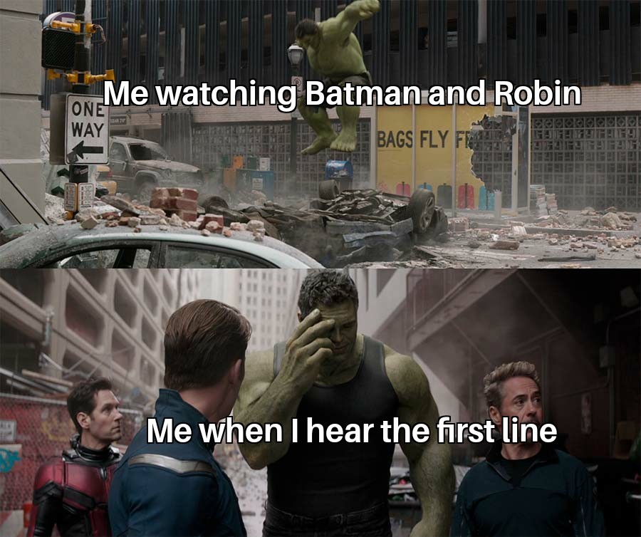 Batman and Robin - meme