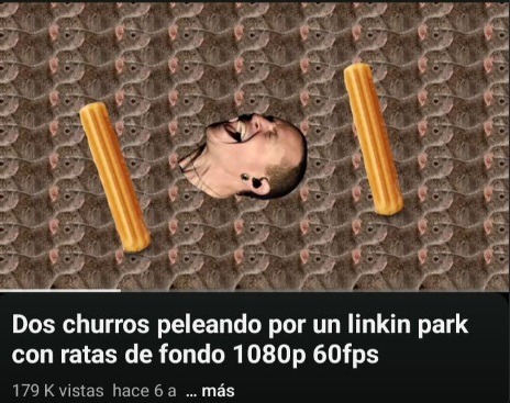 churros y ratas en 4K - meme