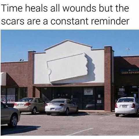 Time heals all wounds - meme