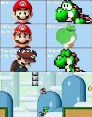 Mario? What Mario? - meme