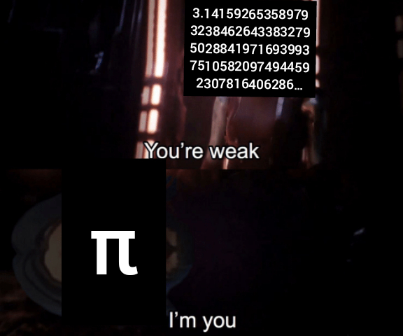 Power of π - meme