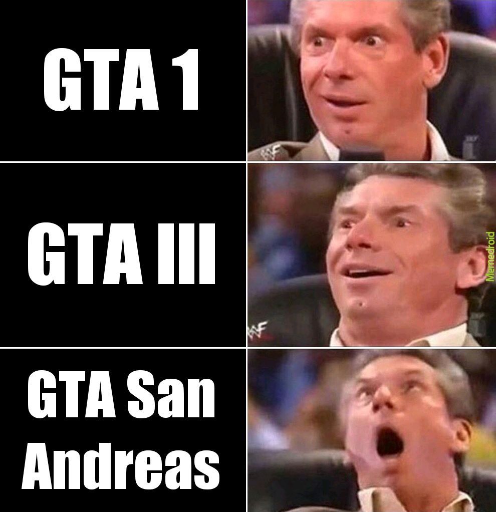 Lógica de los GTA'S - meme