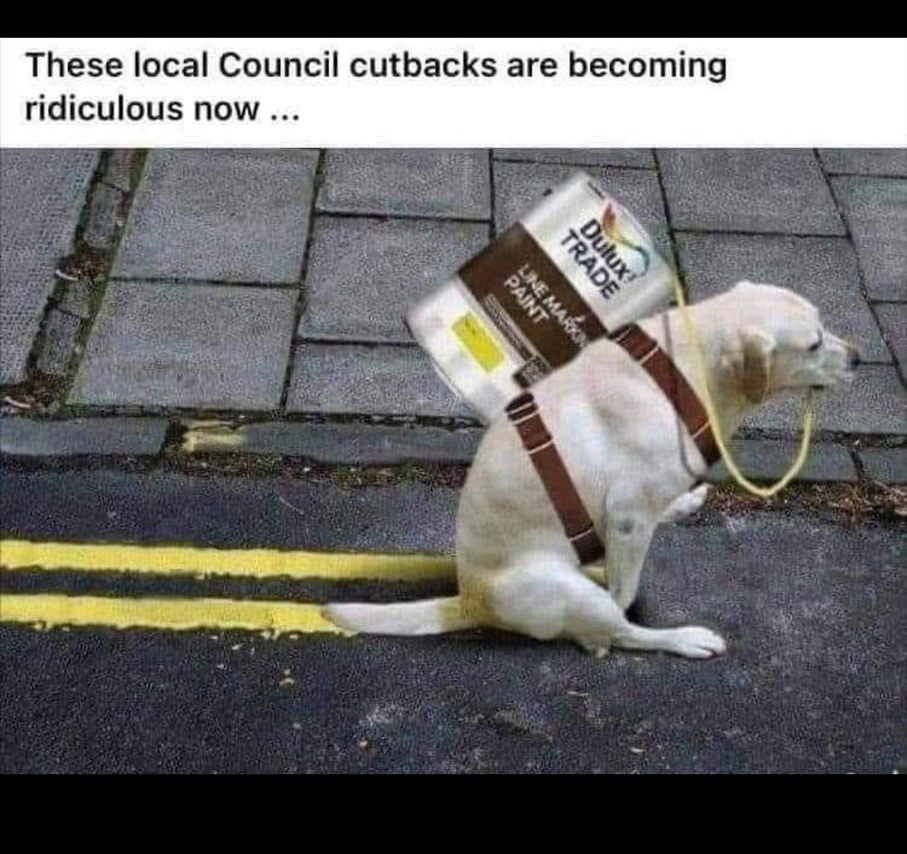 Council Cutbacks - meme