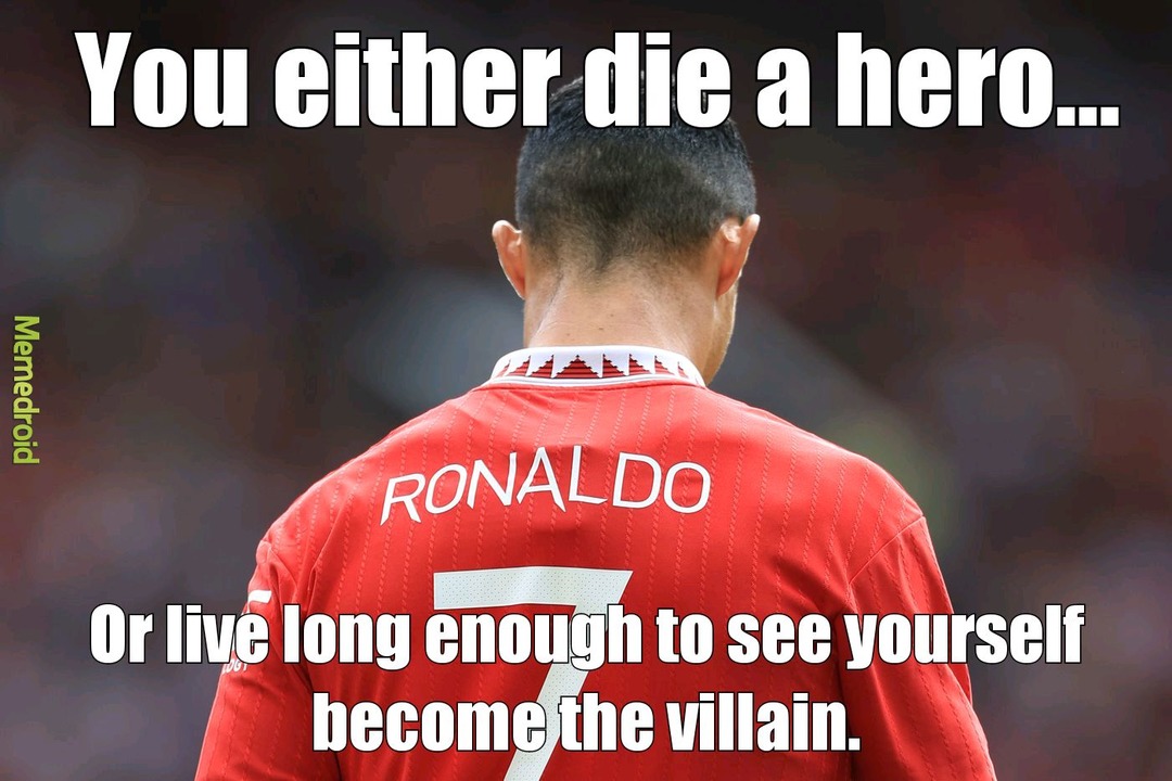 Cristiano Ronaldo - meme