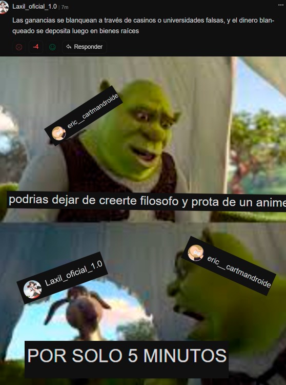 ya duerman a laxil que no para de decir burradas :scaredyao: :scaredcartman: - meme