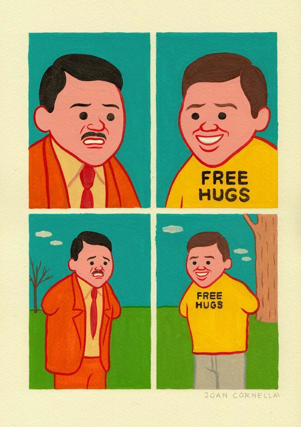 abrazo abrazo - meme