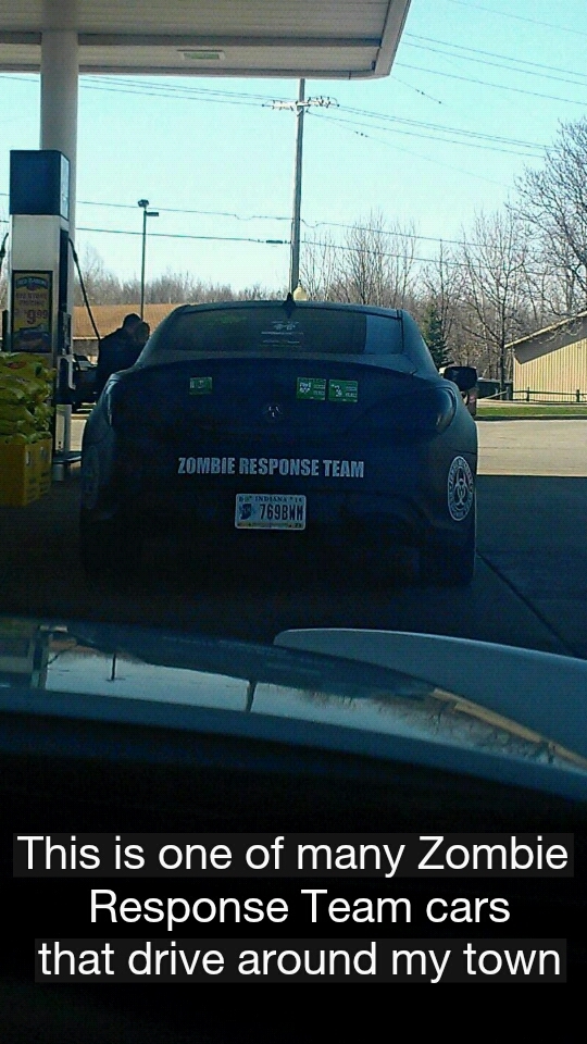 zombie response team - meme