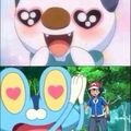 water Pokemon are in love. except squirtle