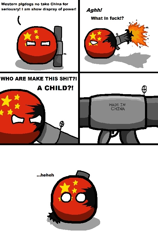 dumb China - meme