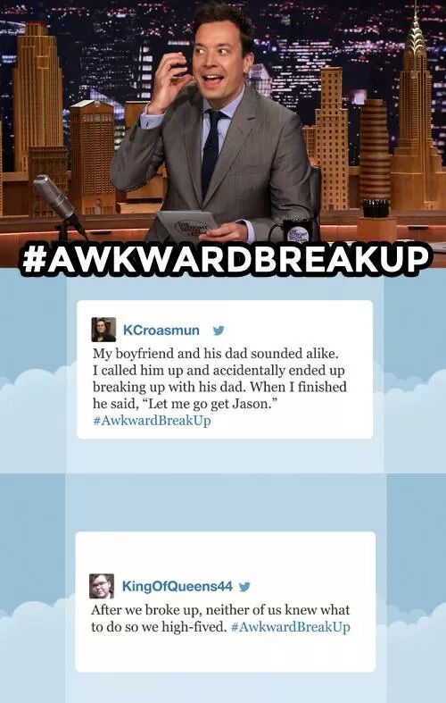 #awkward breakup - meme