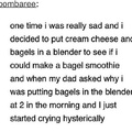 bagel smoothie