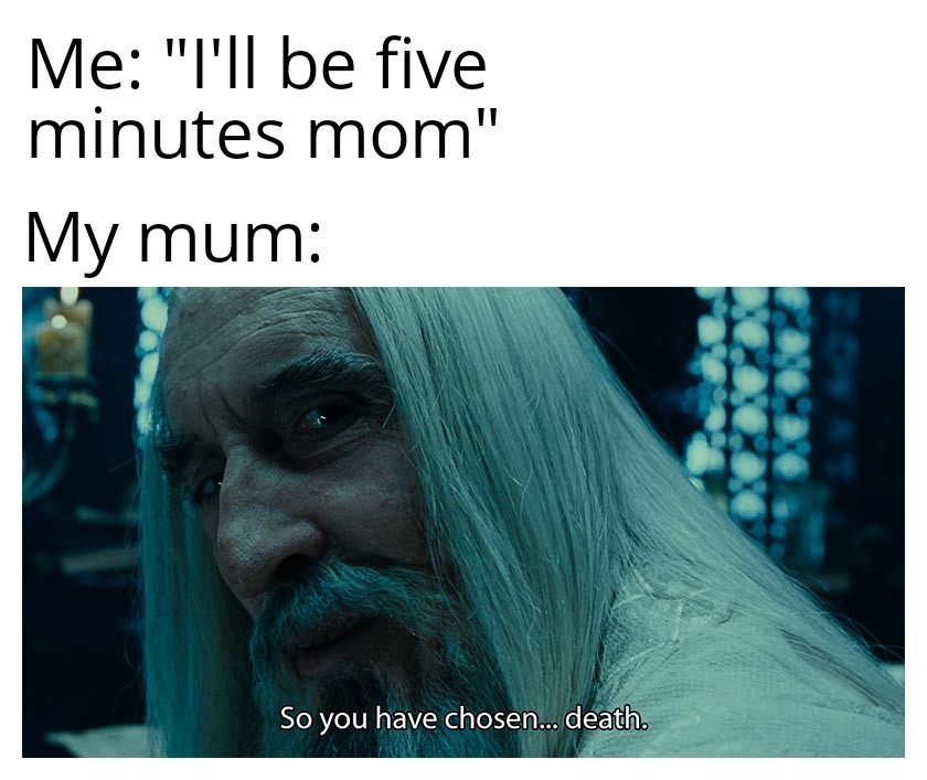 Mom no - meme