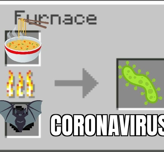 Pone coronavirus solo q se corta - meme
