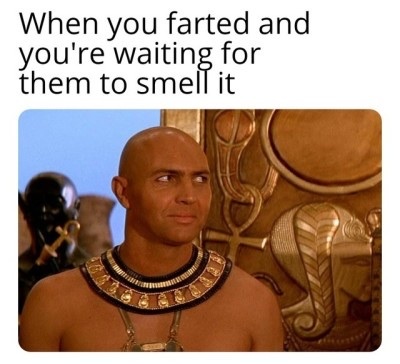 Do you smell popcorn? - meme