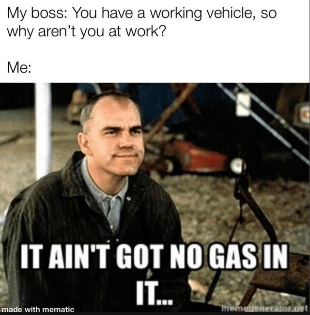 gas and work - meme