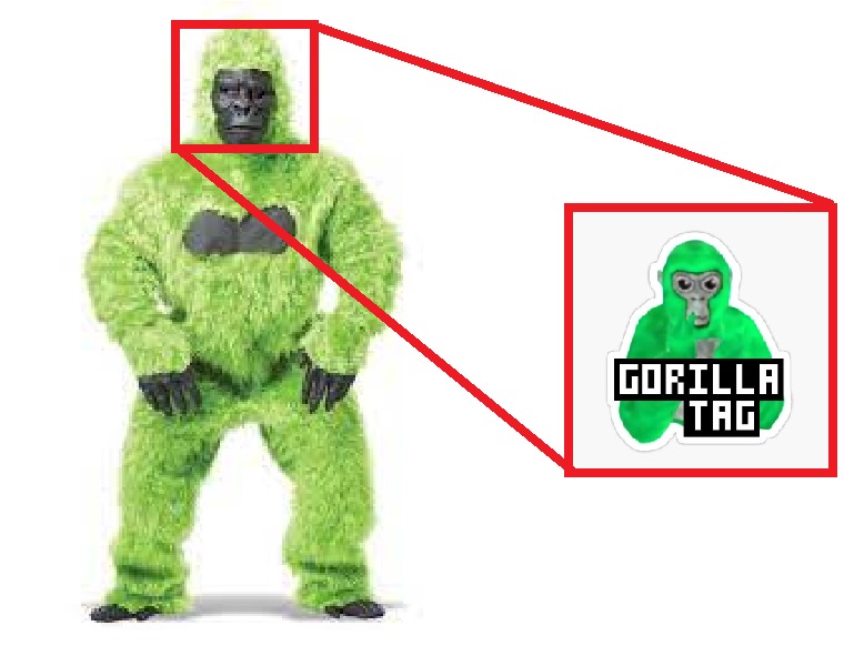 me gusta mucho gorilla tag - meme