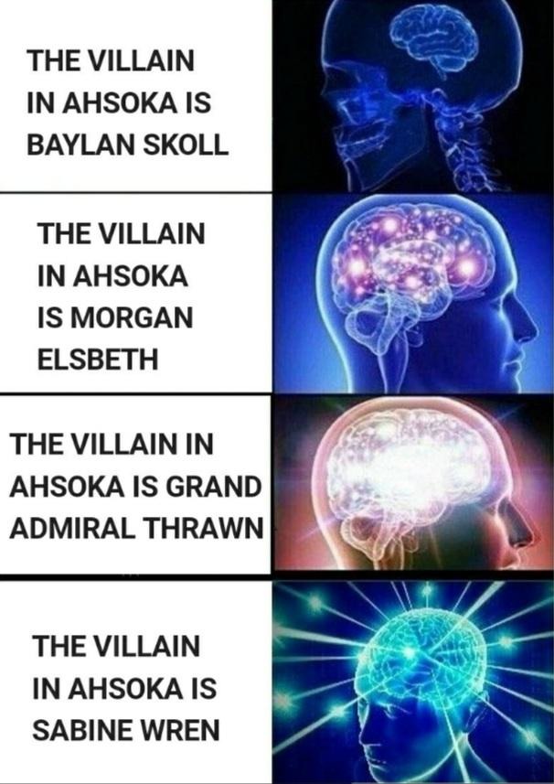 About the Ahsoka series ending - meme