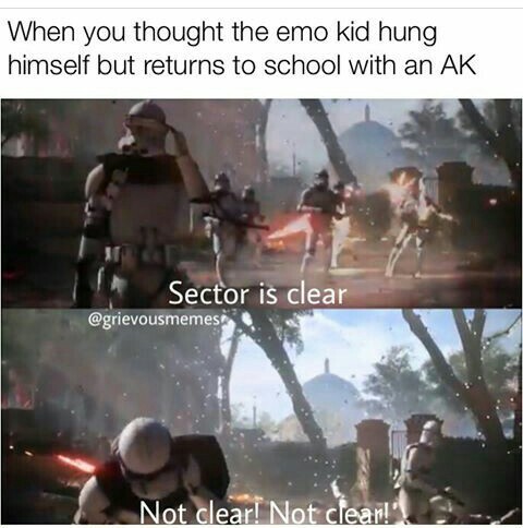 Sector clear - meme