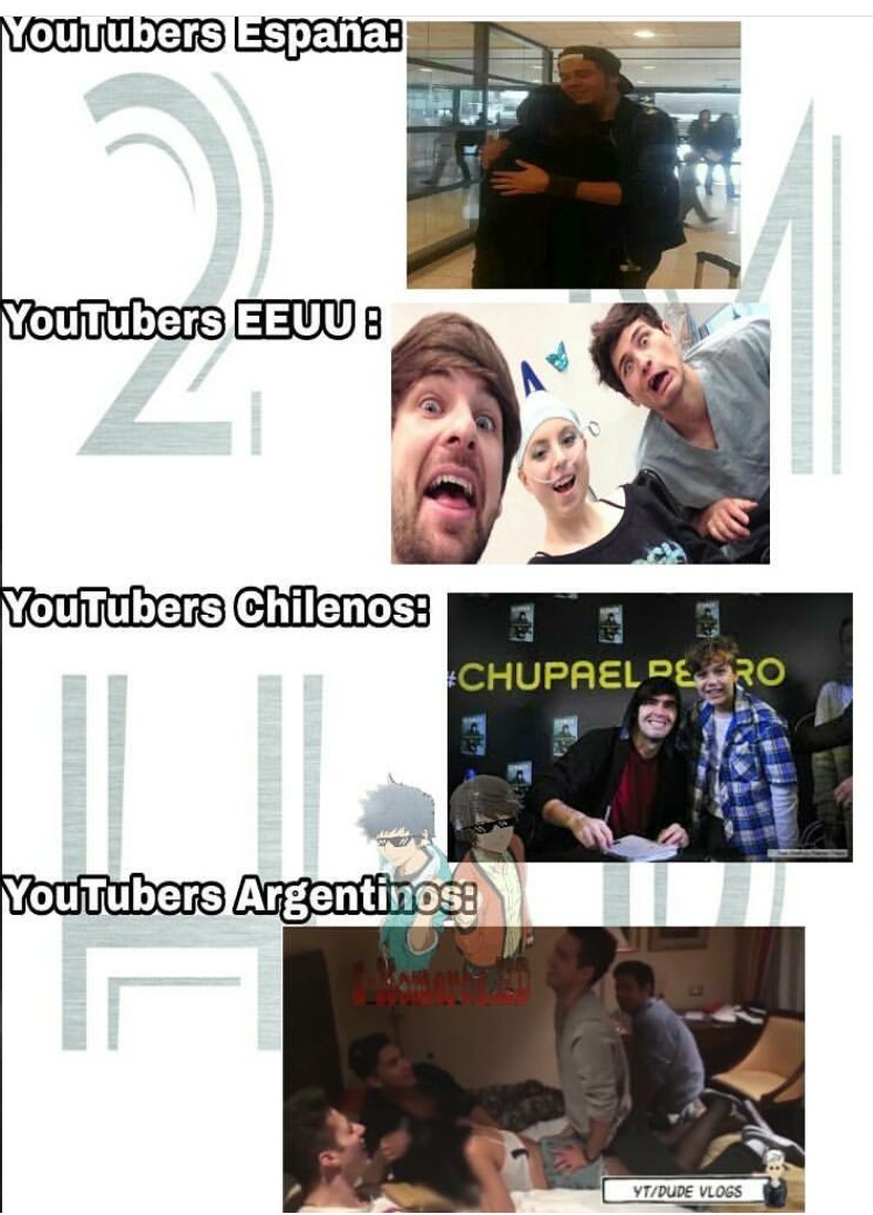 Stos youtubers - meme