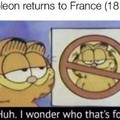 Napoleon was kicked out