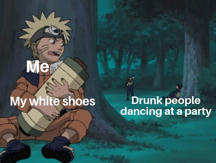I like black shoes - meme