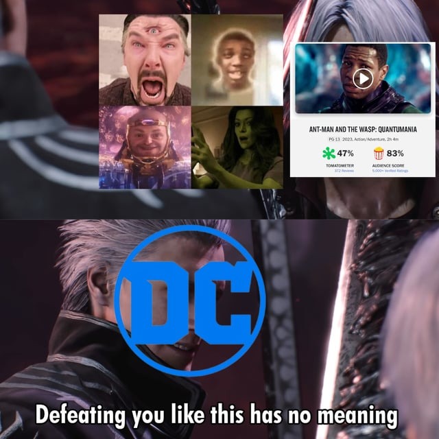 DC will be back - meme