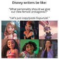 Disney making female characters