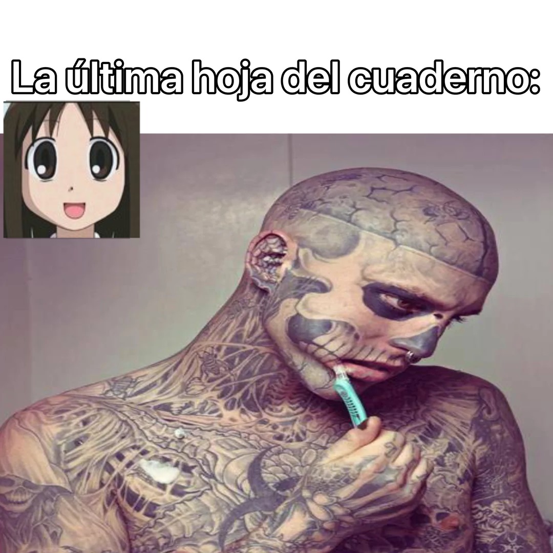 Me paso mucho - meme