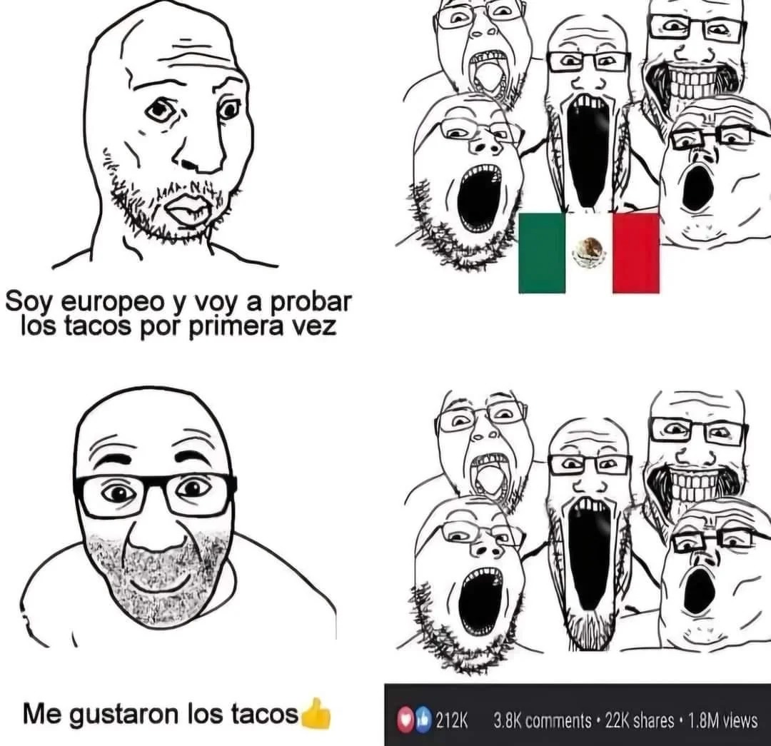 Orale paisano que nos aprueban los de primer mundo wey - meme