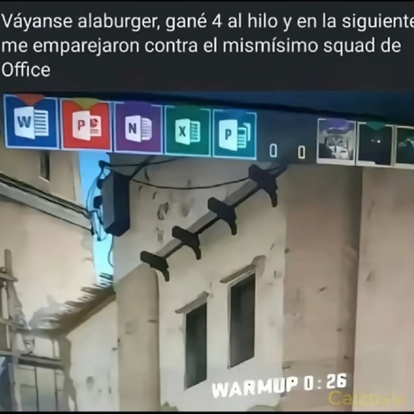 4 victorias y me tiran contra el squad del infierno - meme