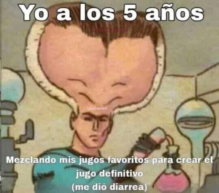 yo hice lo mismo con una coca-cola y una pepsi y me dejo con piedras en el riñon xd - meme