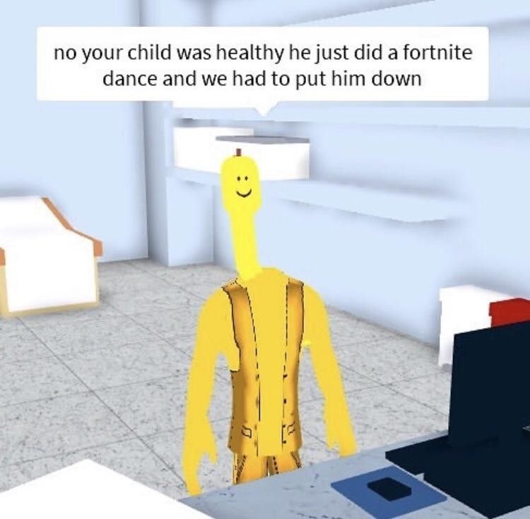 no fortnite dancing - meme