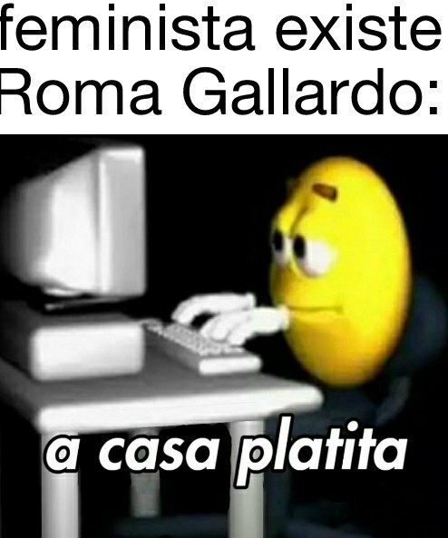 Roma Gallardo es alguien que humilla feministas por si no sabían - meme