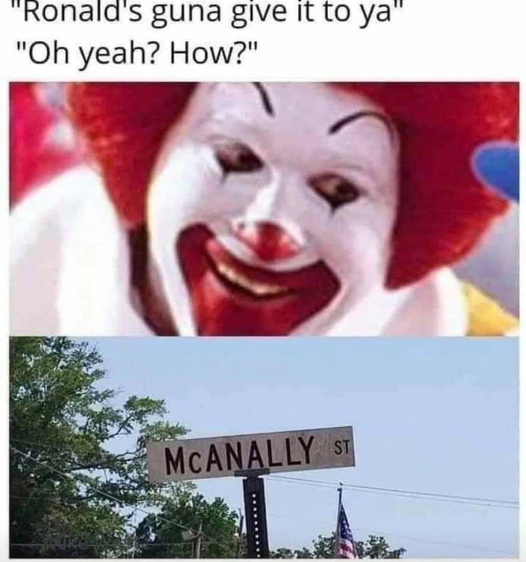 what about McVaginally - meme