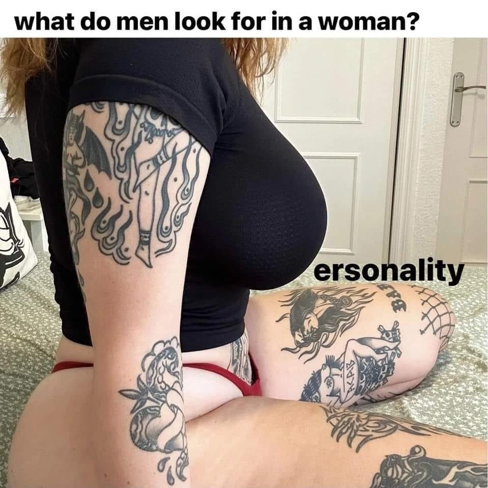 your daily dose of “personality “ - meme