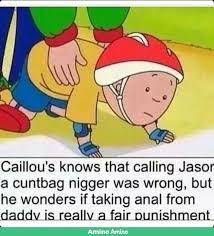 Caillou needs to chill - meme