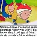 Caillou needs to chill