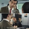 Mr. Bean speaking French