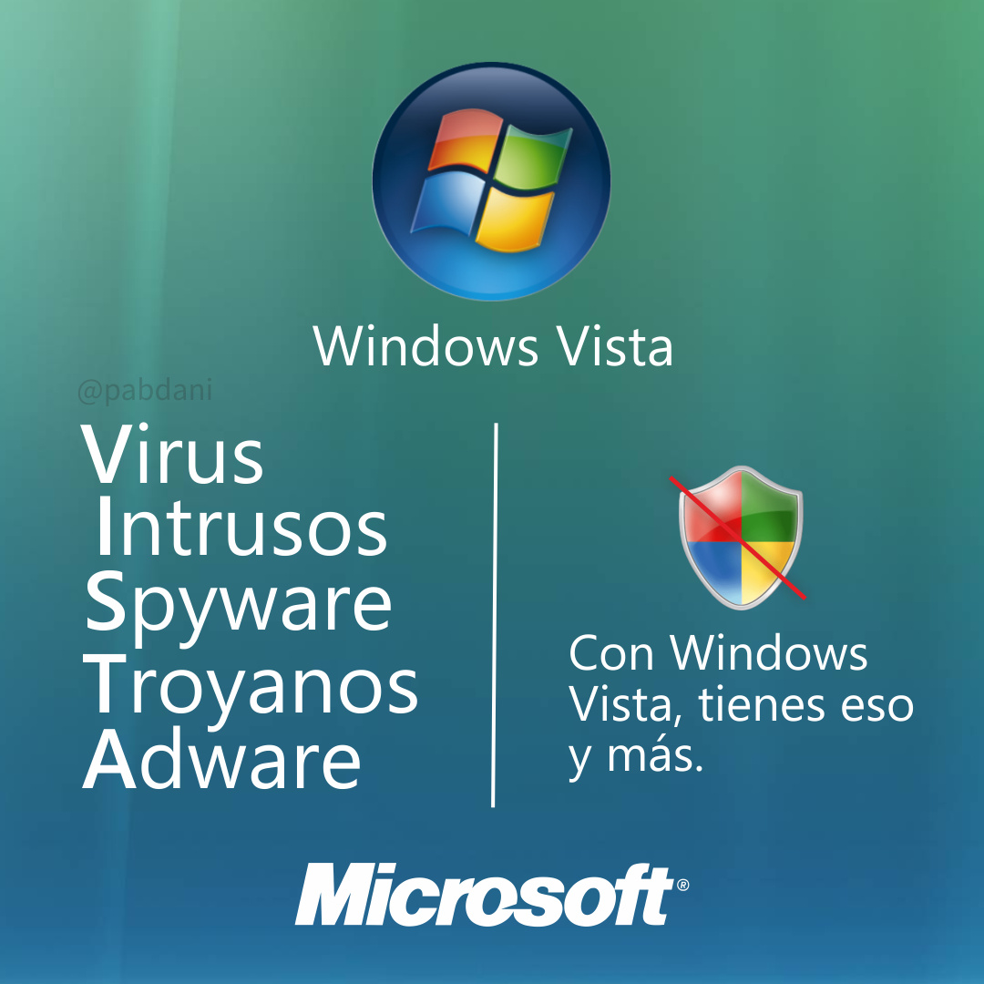Con Windows Vista, tienes eso y más - meme
