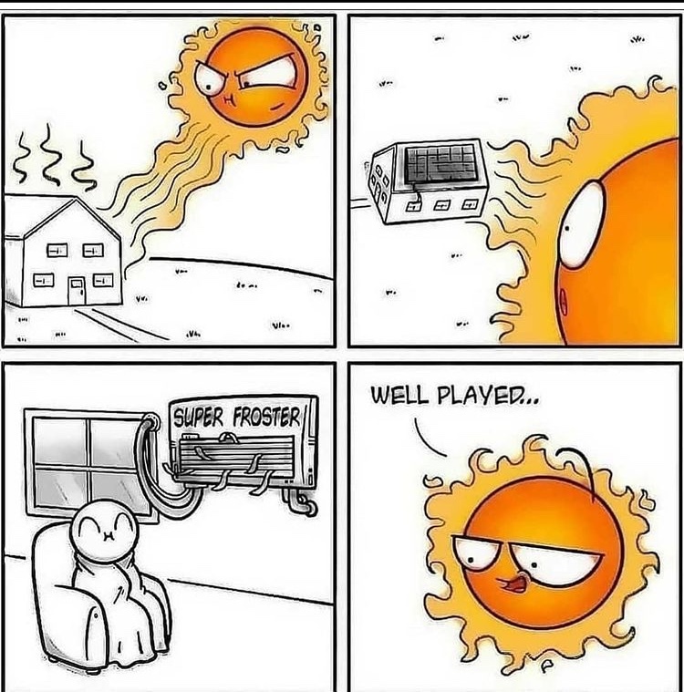 solar panels - meme