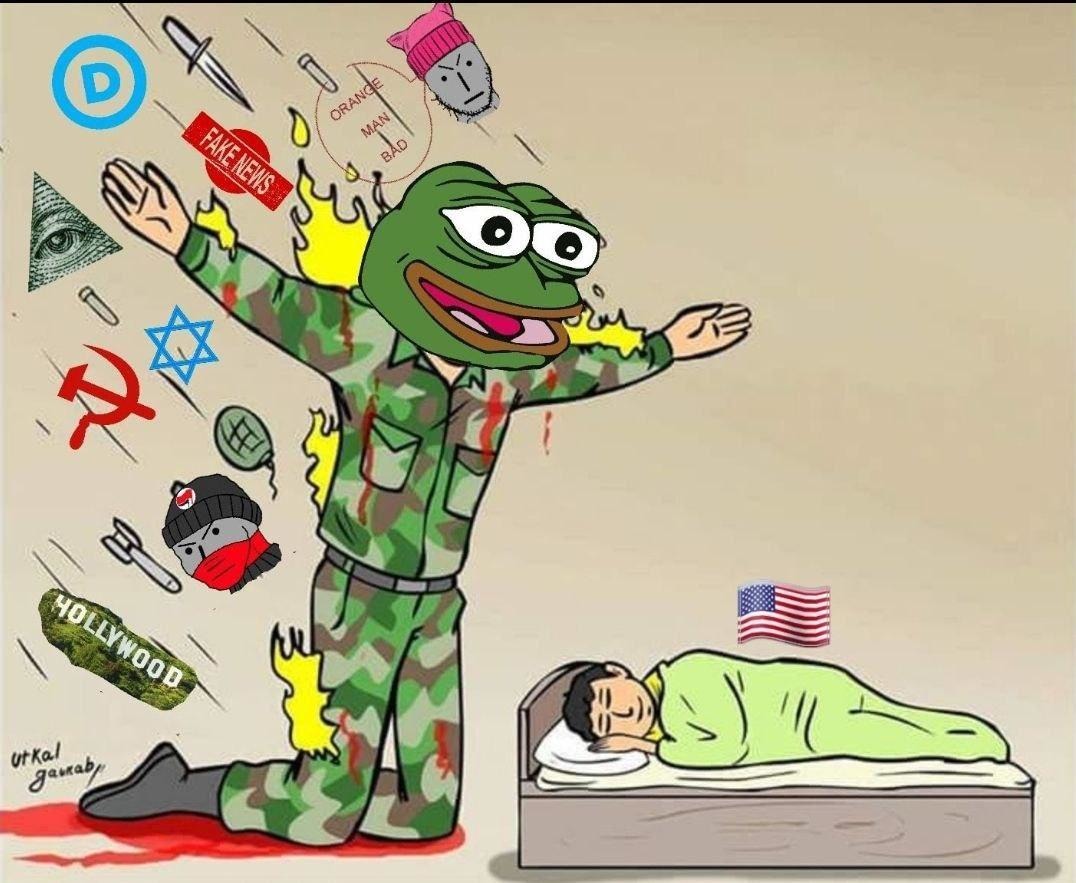 The good fight, keep it up frens! - meme