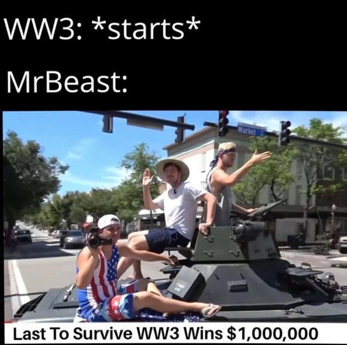 Mr beast out here saving lives : r/memes